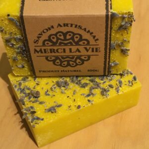 Savon relaxant carotte et lavande