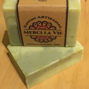 Savon purifiant concombre et argile verte