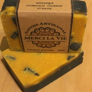 Savon Mystique Citrouille Charbon et Sauge